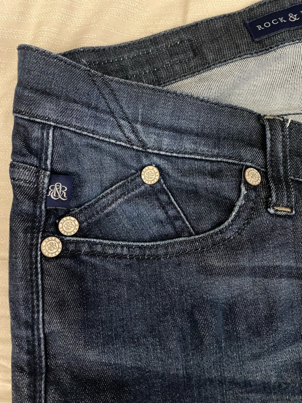 Rock & Republic Berlin Jeans R010182 Womens Sz 10 - Picture 7 of 14